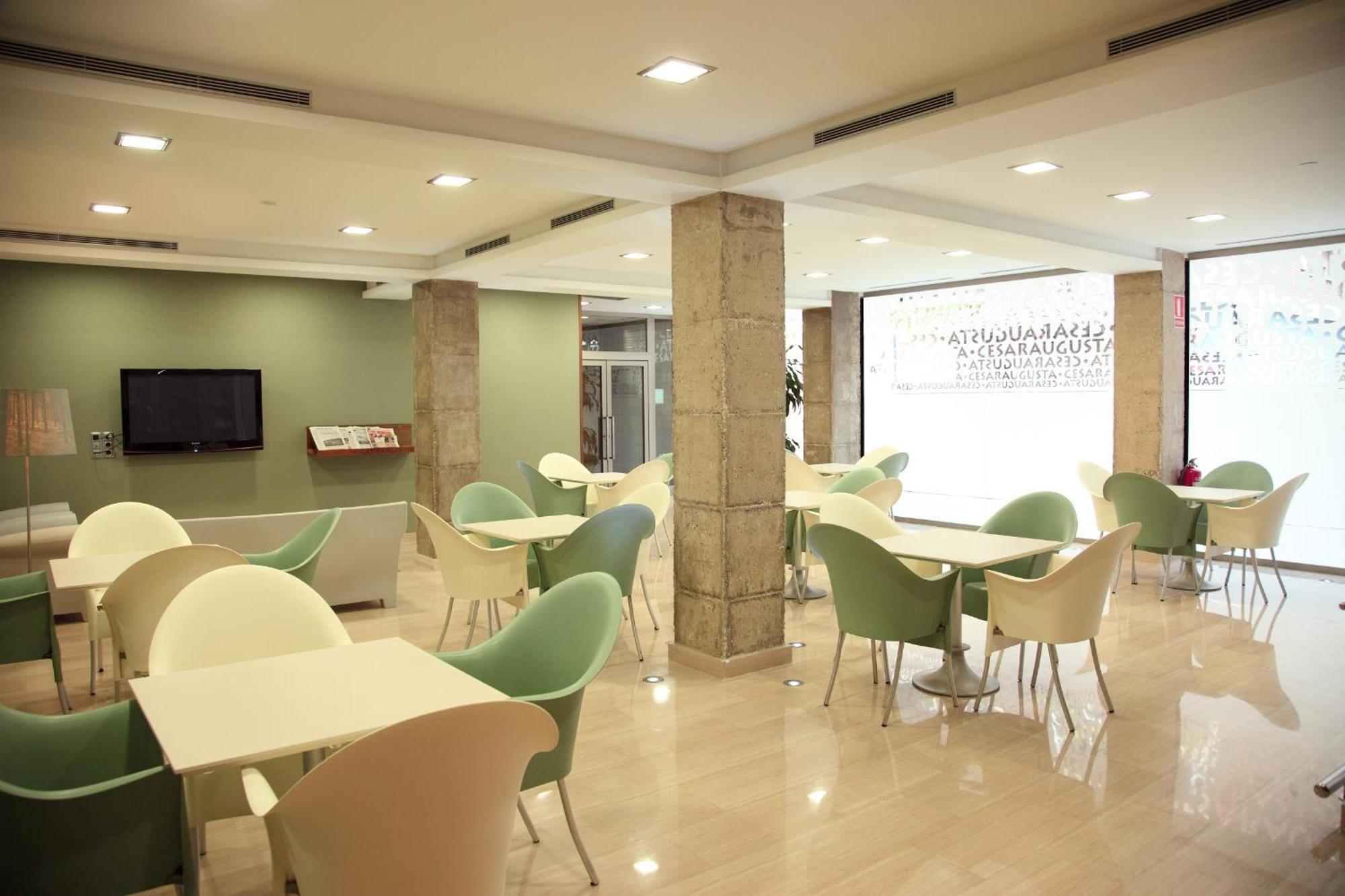 Hotel Cesaraugusta Zaragoza Restaurante foto